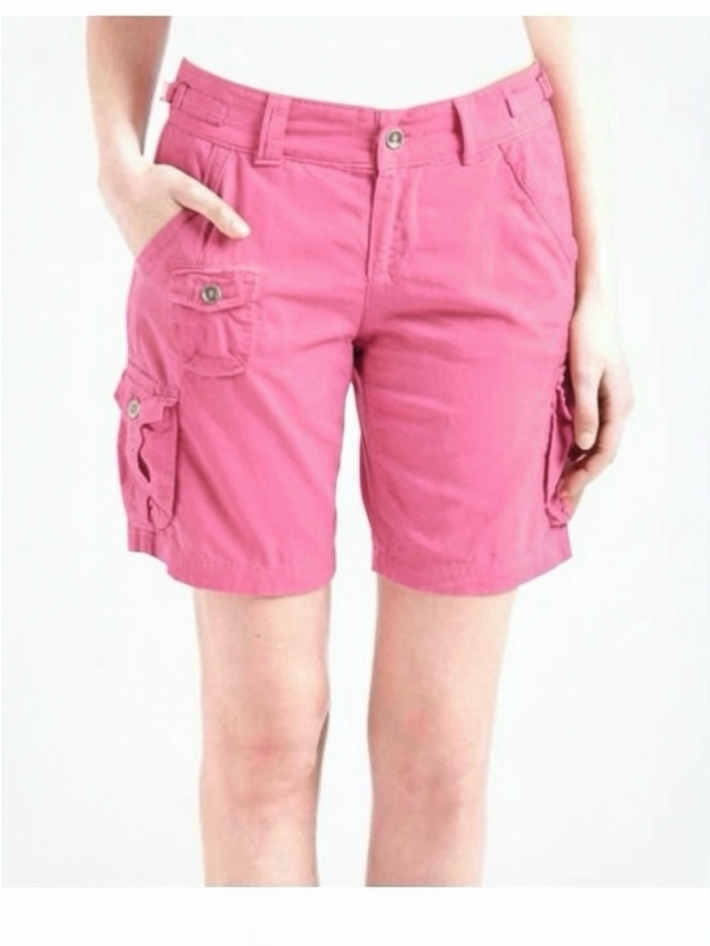 DA-NANG Y2K VINTAGE SURPLUS INDO-CHINE MILITARY PINK INDIE GORP CARGO SHORTS SzL